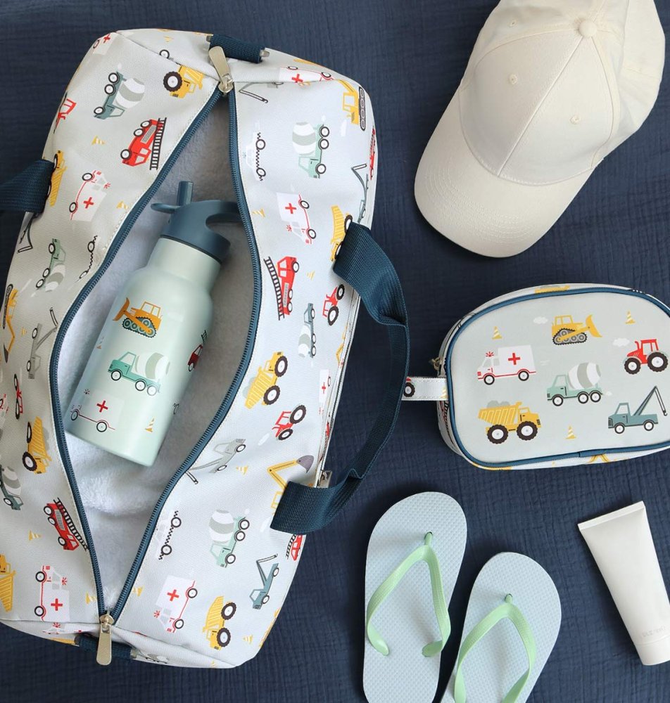 A Little Lovely Company - Sac de voyage enfant - Véhicules – Image 4