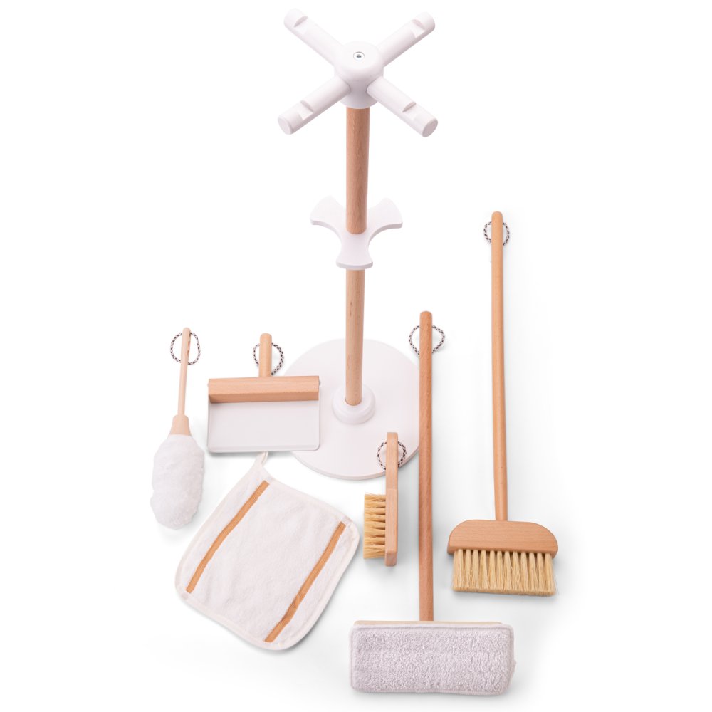 Set per la pulizia in legno per bambini