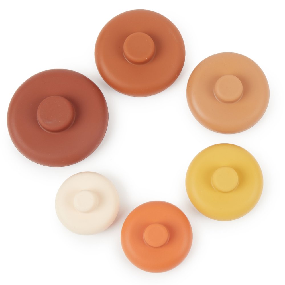 Bieco - Tour à empiler en silicone - Chocolate Bliss – Image 6