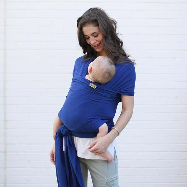 BOBA Fascia porta bebè / fascia Wrap Serenity Dark Blue - immagine 5