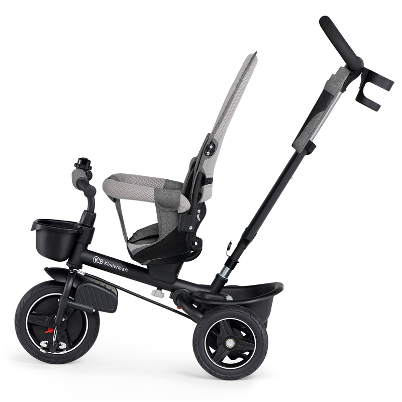KINDERKRAFT SELECT Triciclo Spinstep Grey, Premium - immagine 7