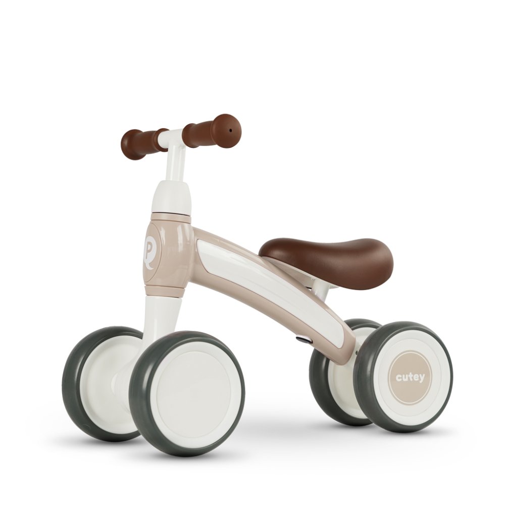 QPLAY Bicicletta senza pedali Cutey-5 New Beige