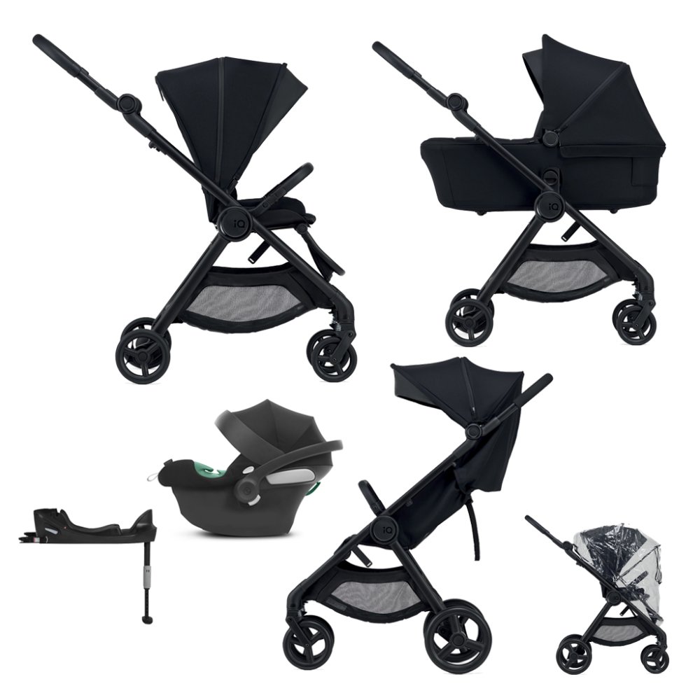 ENSEMBLE ANEX Poussette combinée IQ Nyx basic + CYBEX Aton B2 i-Size + base
