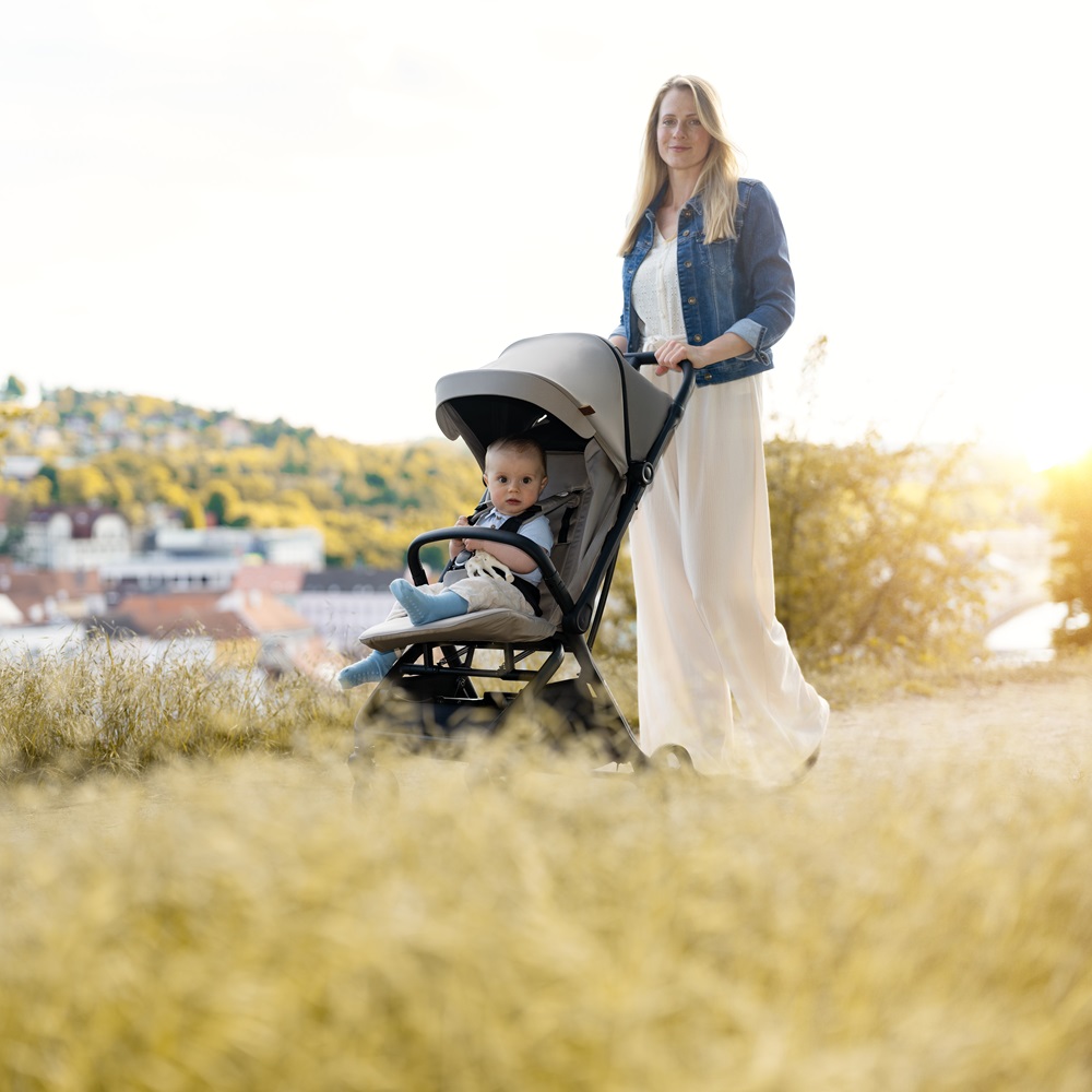 PETITE&MARS Wózek spacerowy Flip Tan Beige - obrazek 7