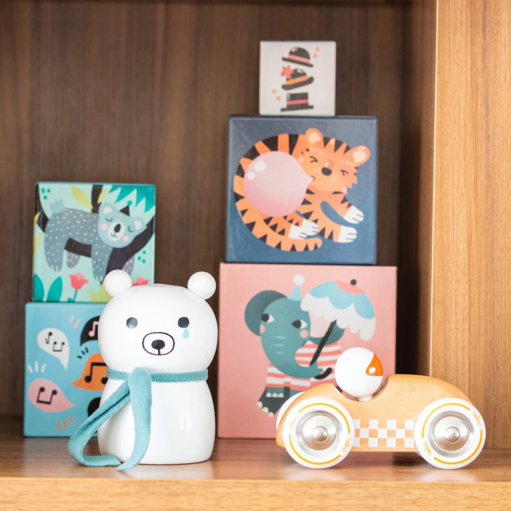 Torre Apilable de Cubos Vilac Michelle Carlslund - Imagen 4