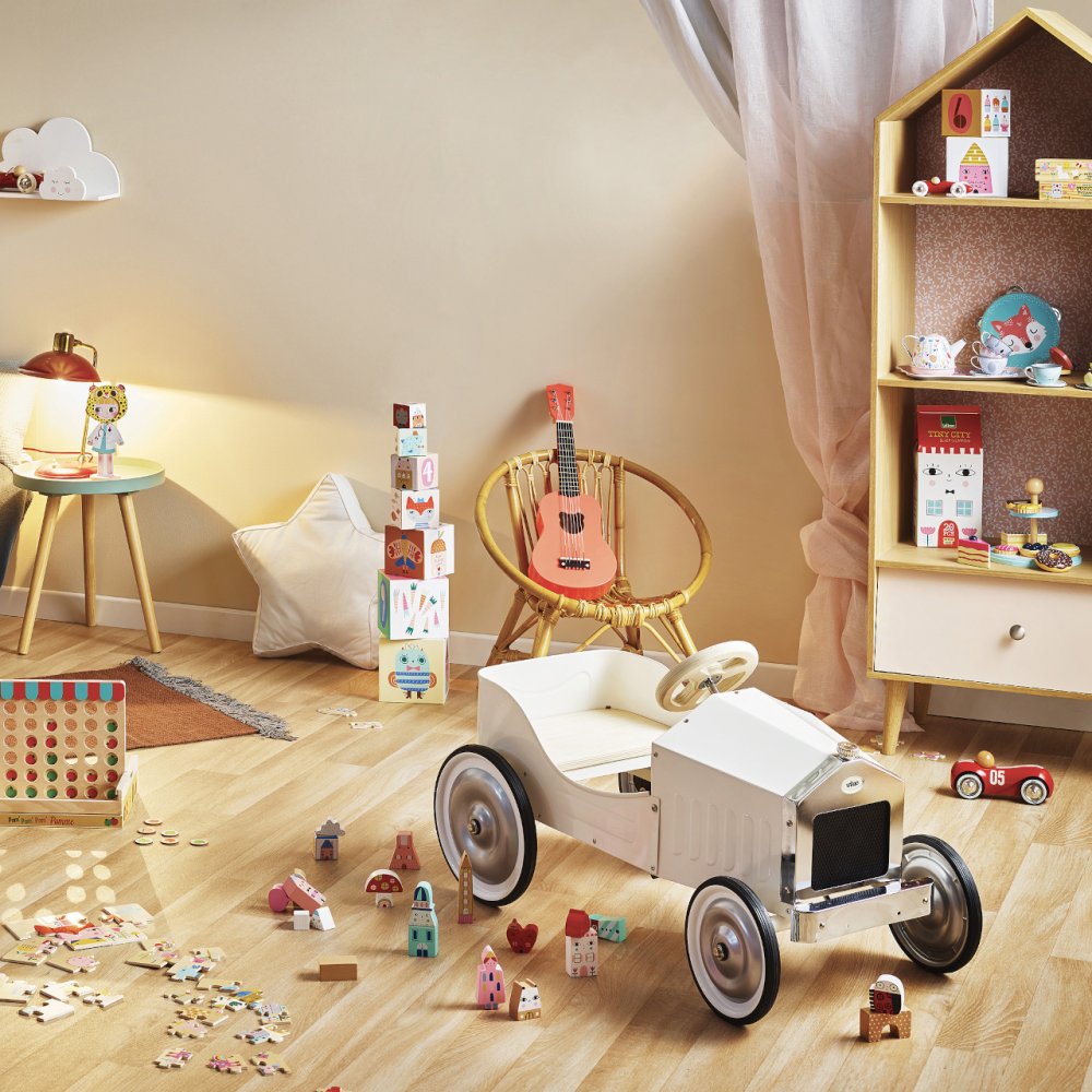 Vilac Pandereta de madera zorro Michelle Carlslund - Imagen 4