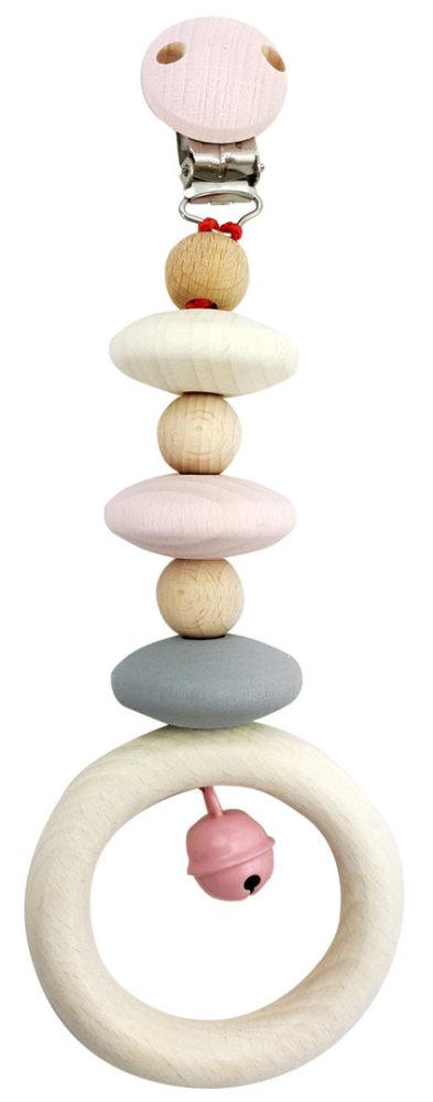 Hess Klips do wózka różowy