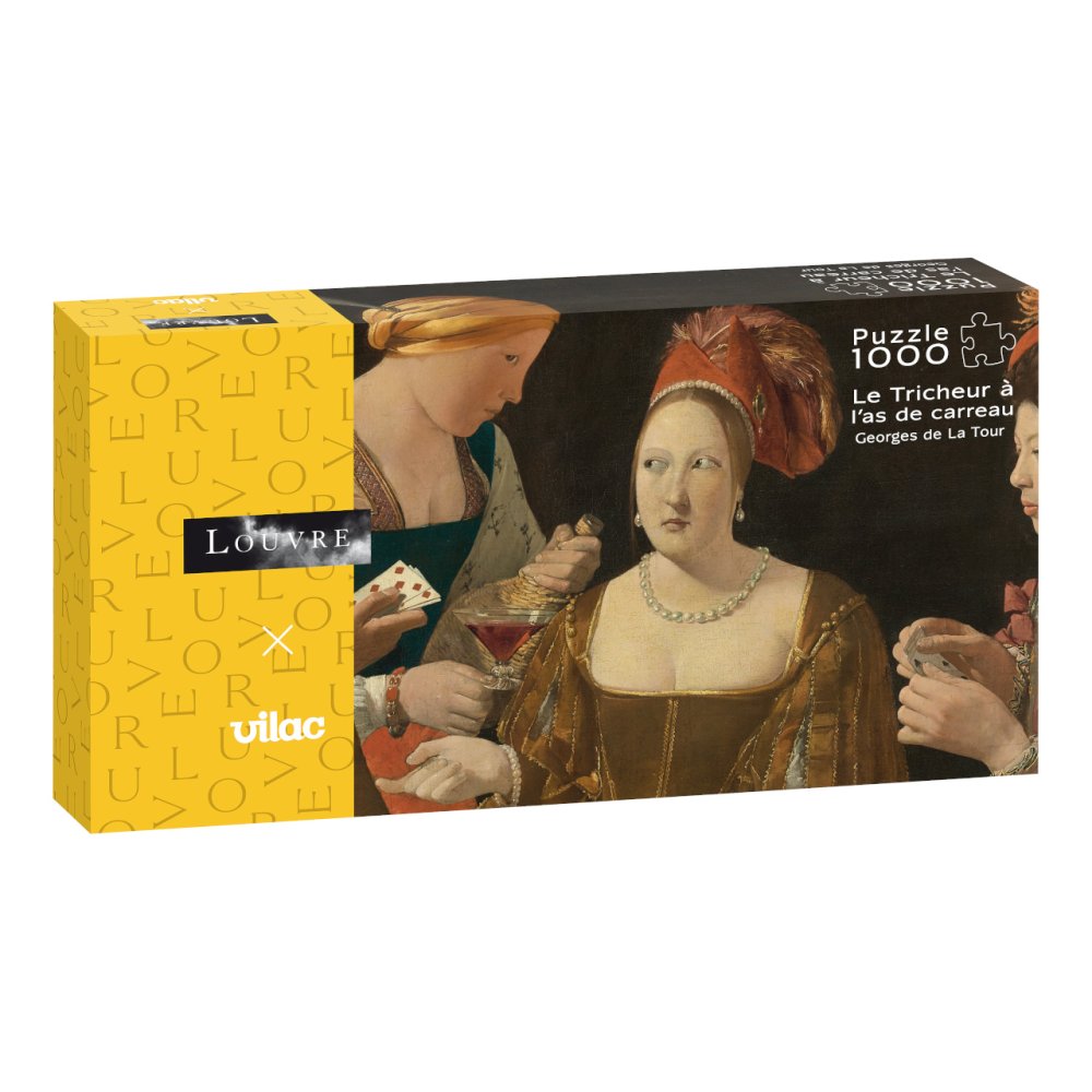 Puzzle Vilac Fałszywy gracz w karty 1000 elementów