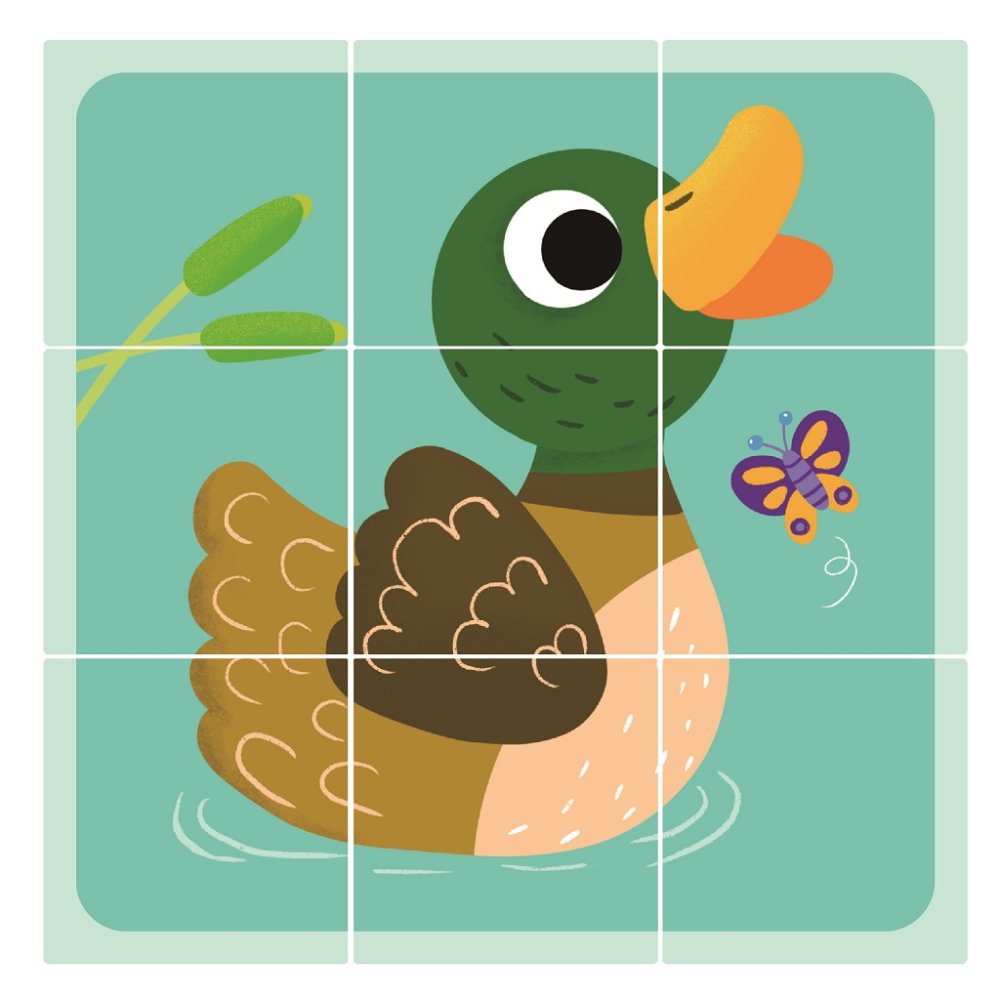 2Kids Toys Drewniane klocki Farma - obrazek 5