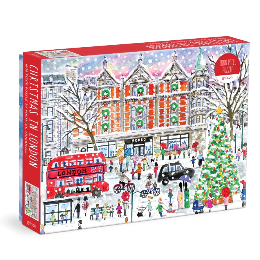 Puzzle Galison Noël à Londres 1000 pièces