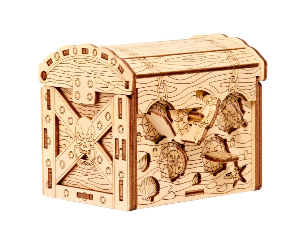 EscapeWelt Fa fejtörő Kalózláda