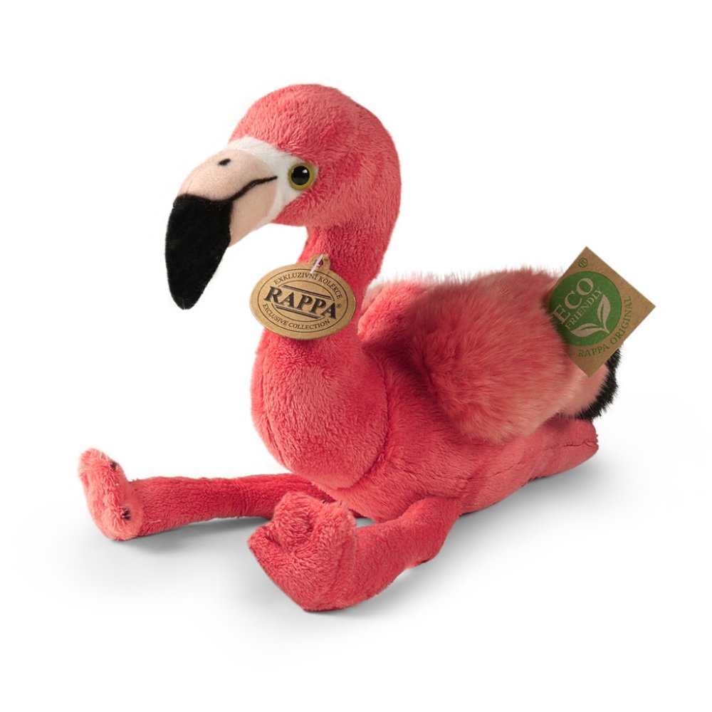 Rappa Uccello di peluche fenicottero 23 cm ECO-FRIENDLY