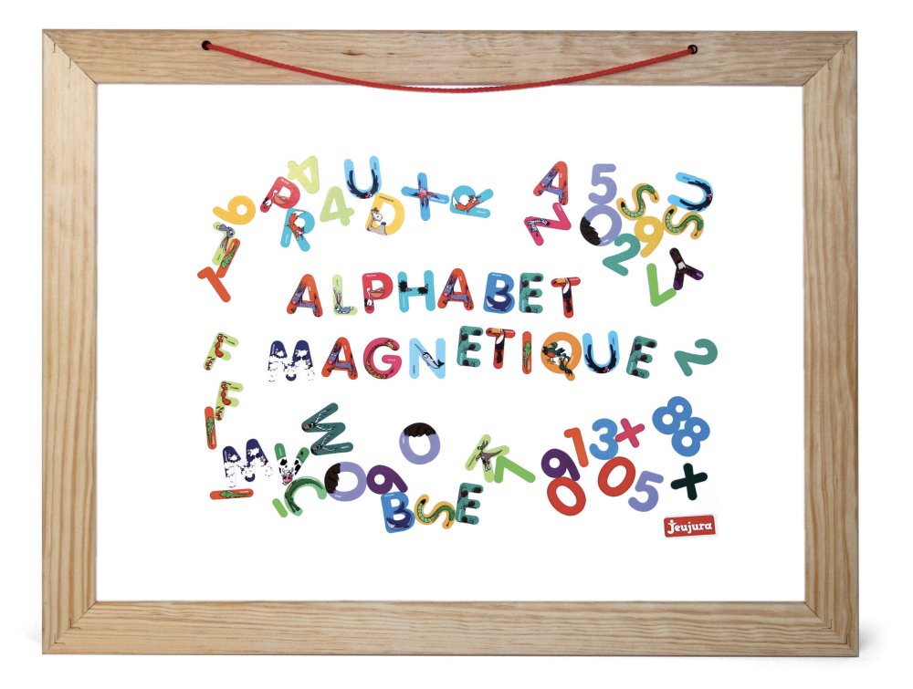 Jeujura Tableau mural multifonctionnel en bois 58x45 cm – Image 2