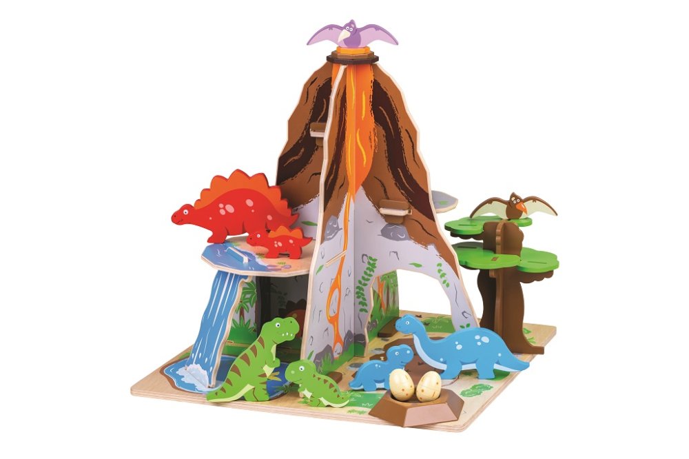 Bigjigs Toys Dinopark Wyspa Dinozaurów