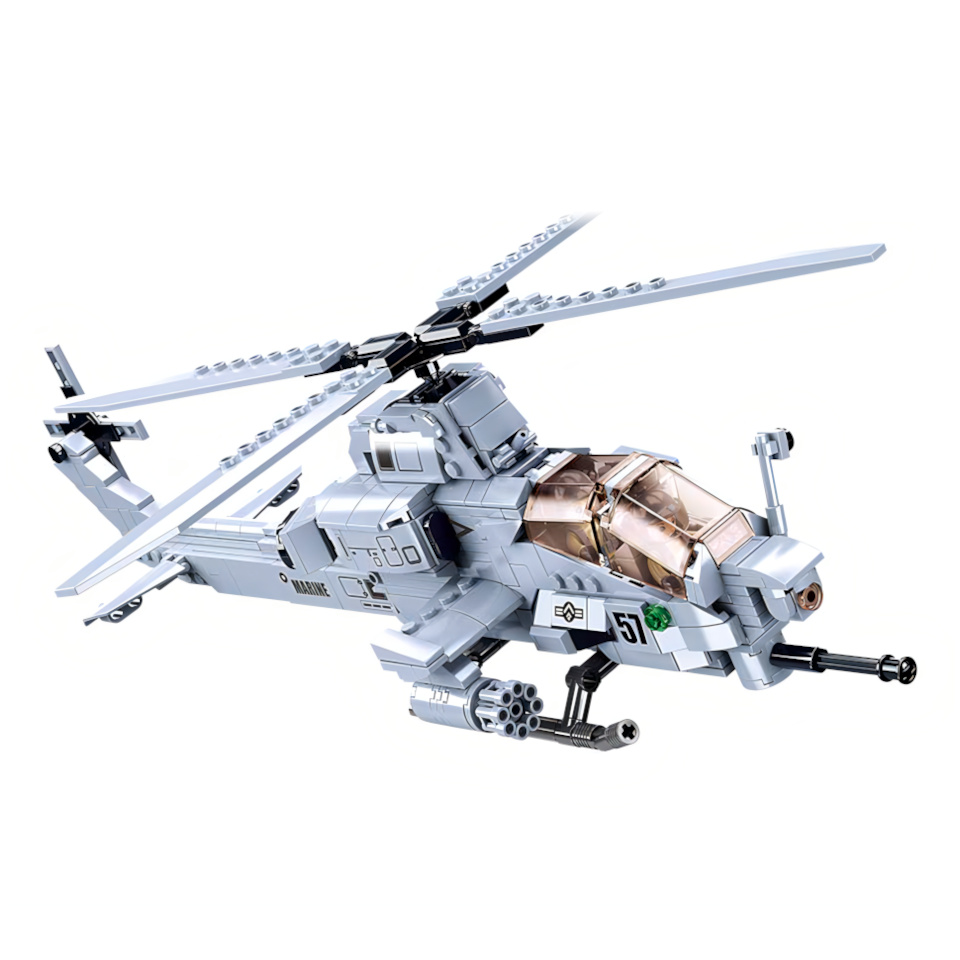 Sluban Army Model Bricks M38-B0838 Helikopter bojowy AH-1Z Viper
