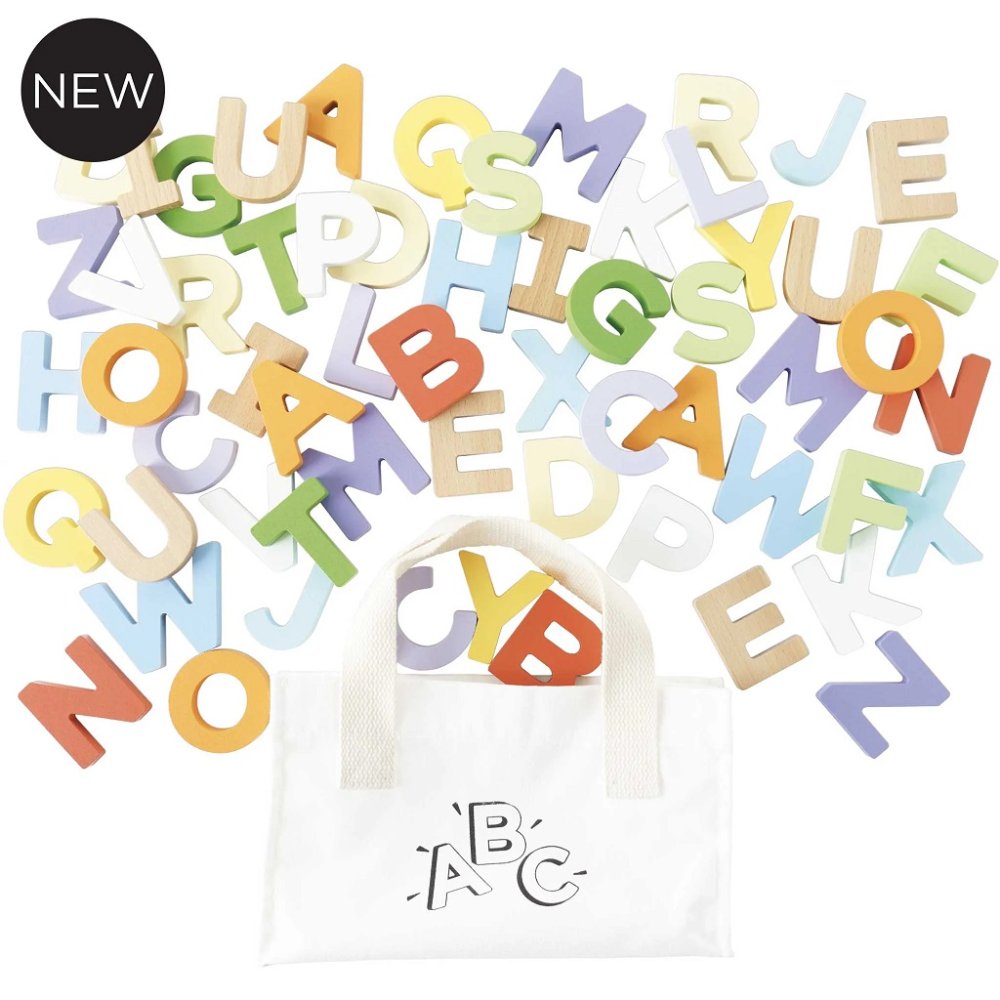 Le Toy Van Letters in Canvas Bag