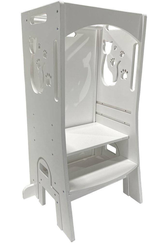 2Kids Toys Torre de aprendizaje evolutiva Gato con tobogán y pizarra - Imagen 3