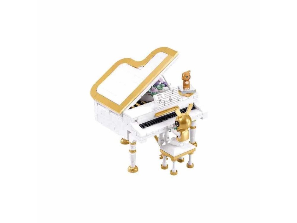 Sluban Pleyerid M38-P8013 Játékszekrény Zongora Szerelem szonáta - Image 4