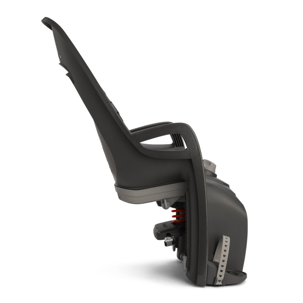 HAMAX Fahrradsitz Zenith Relax - Gepäckträgeradapter Grau/Schwarz – Bild 4