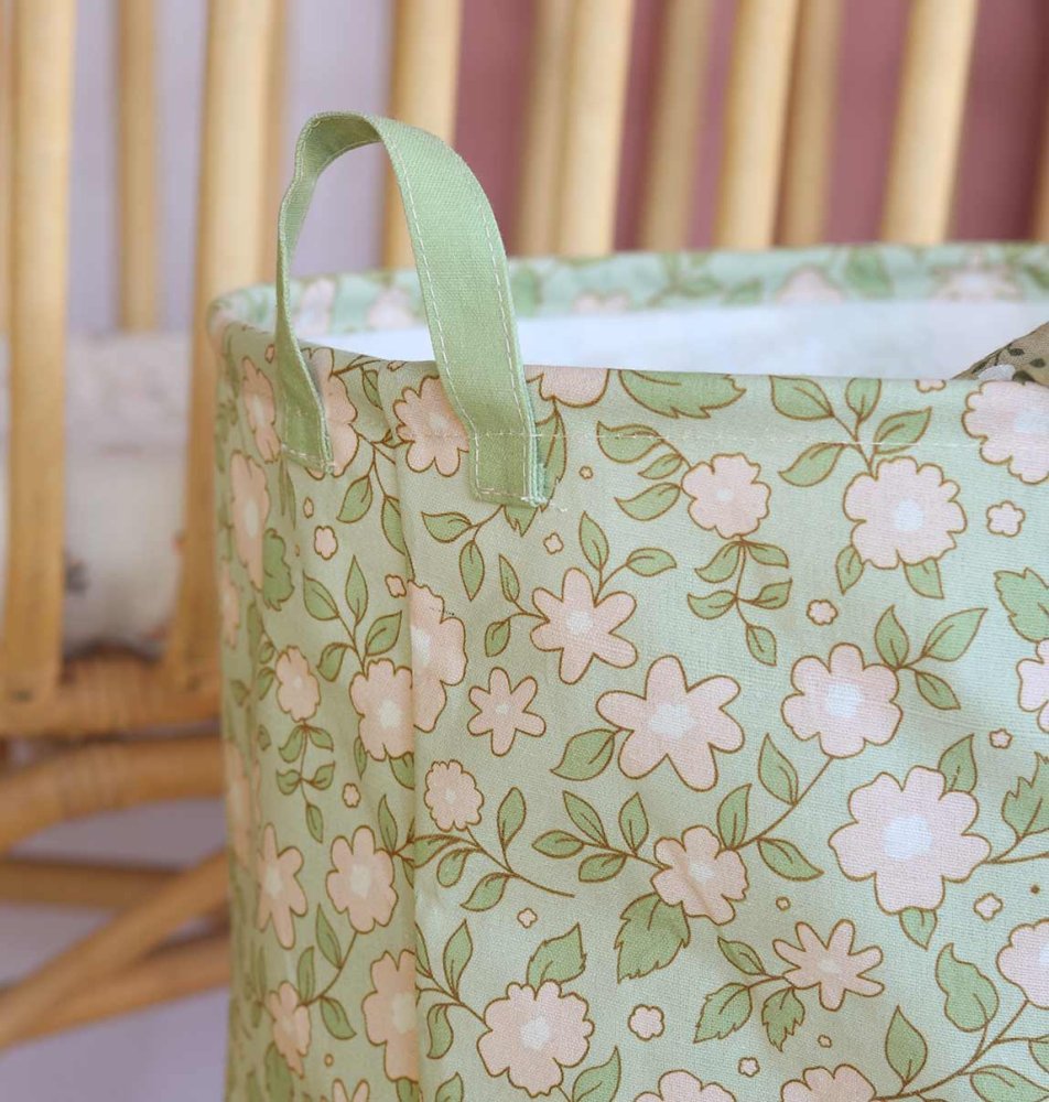 A Little Lovely Company - tárolókosár játékokra - virágok zsályán - Image 6
