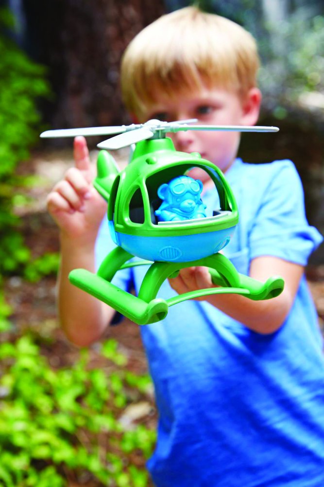 Green Toys Hubschrauber grün – Bild 6