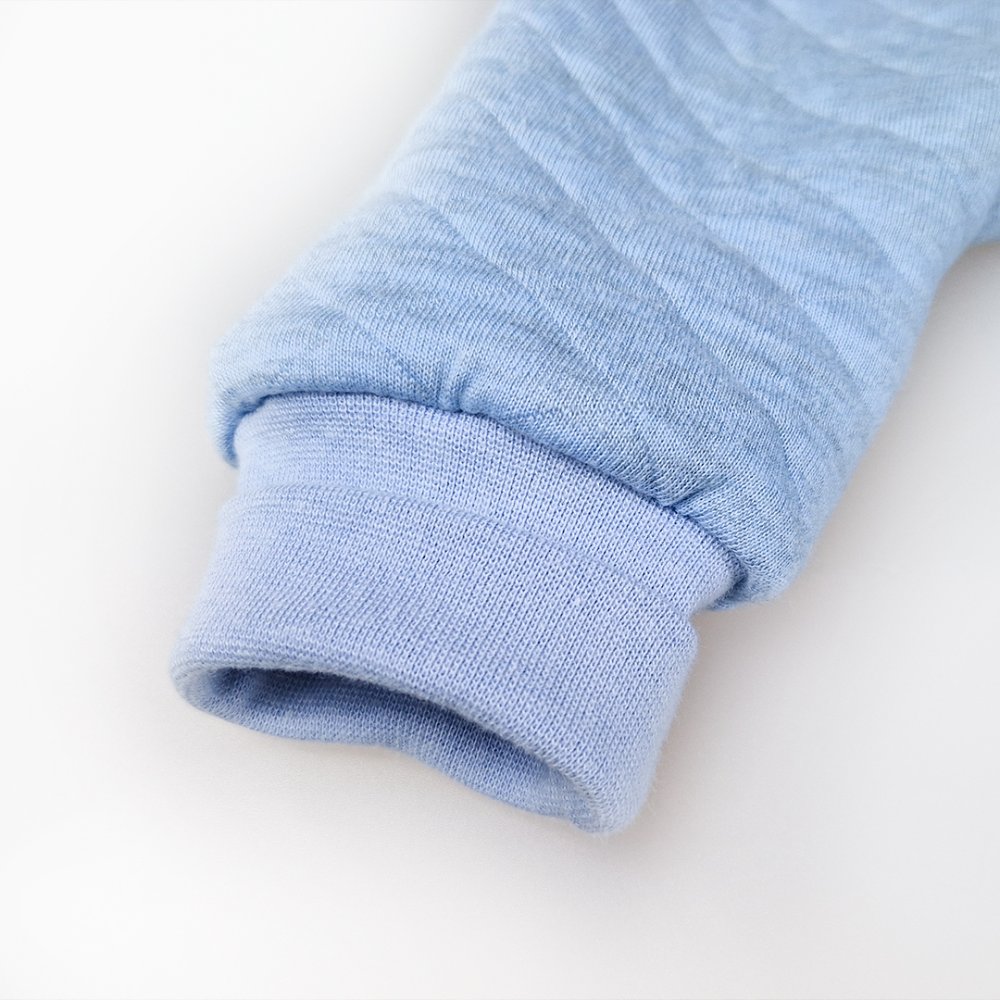 Mono con ribete forrado Outlast® - mélange azul claro 74 - Imagen 5