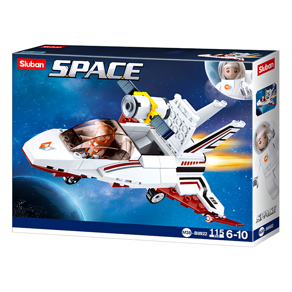 Sluban Space M38-B0922 Meziplanetární vozidlo Saturn (obrázek 4)