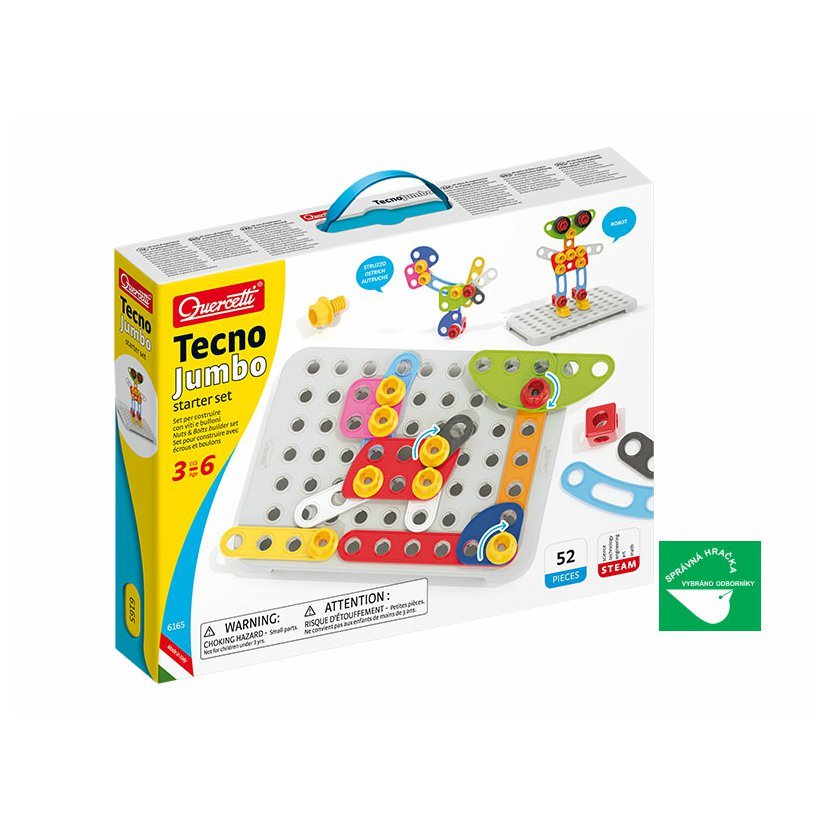 Quercetti Stavebnice Tecno Jumbo Starter Set