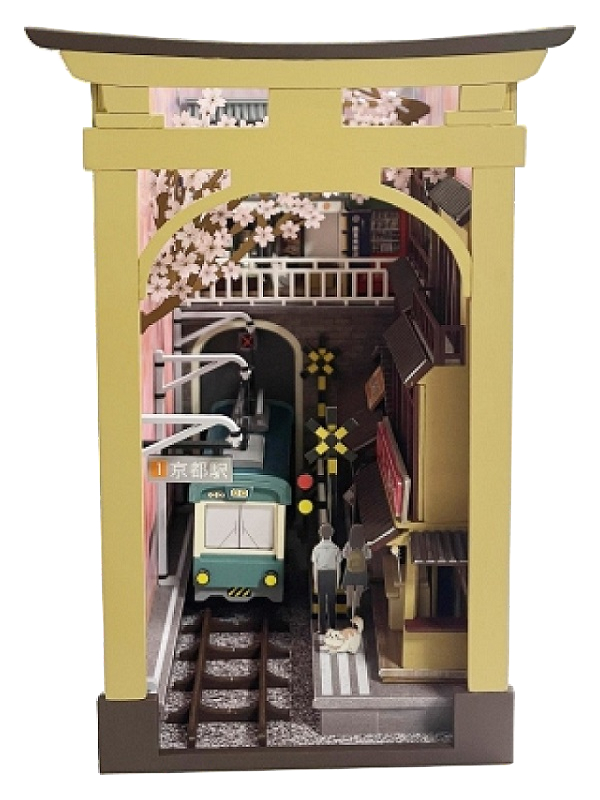 2Kids Toys Zarážka na knihy Miniatura domečku Sakurové prázdniny (obrázek 3)