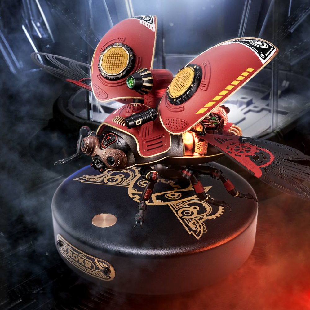 RoboTime 3D mechanická skládačka Brouk průzkumník (obrázek 6)