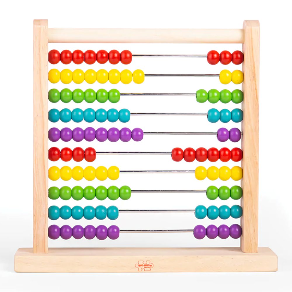 Bigjigs Toys Dřevěné počítadlo (obrázek 9)