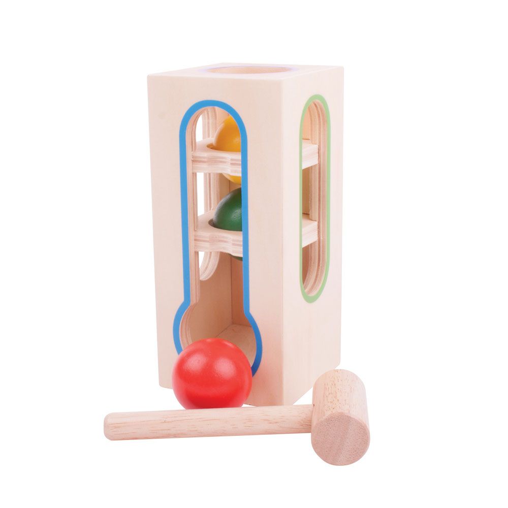 Bigjigs Baby Zatloukačka věž (obrázek 3)
