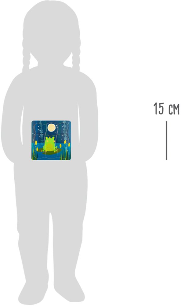 small foot Vrstvené puzzle princ žabák (obrázek 5)