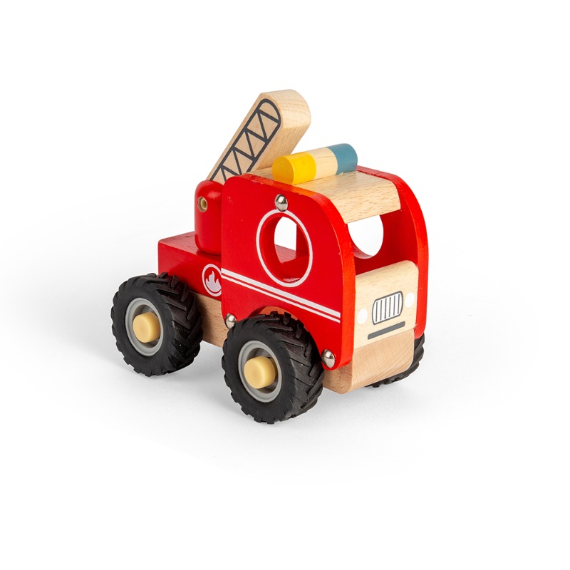 Bigjigs Toys Hasičský vůz (obrázek 3)