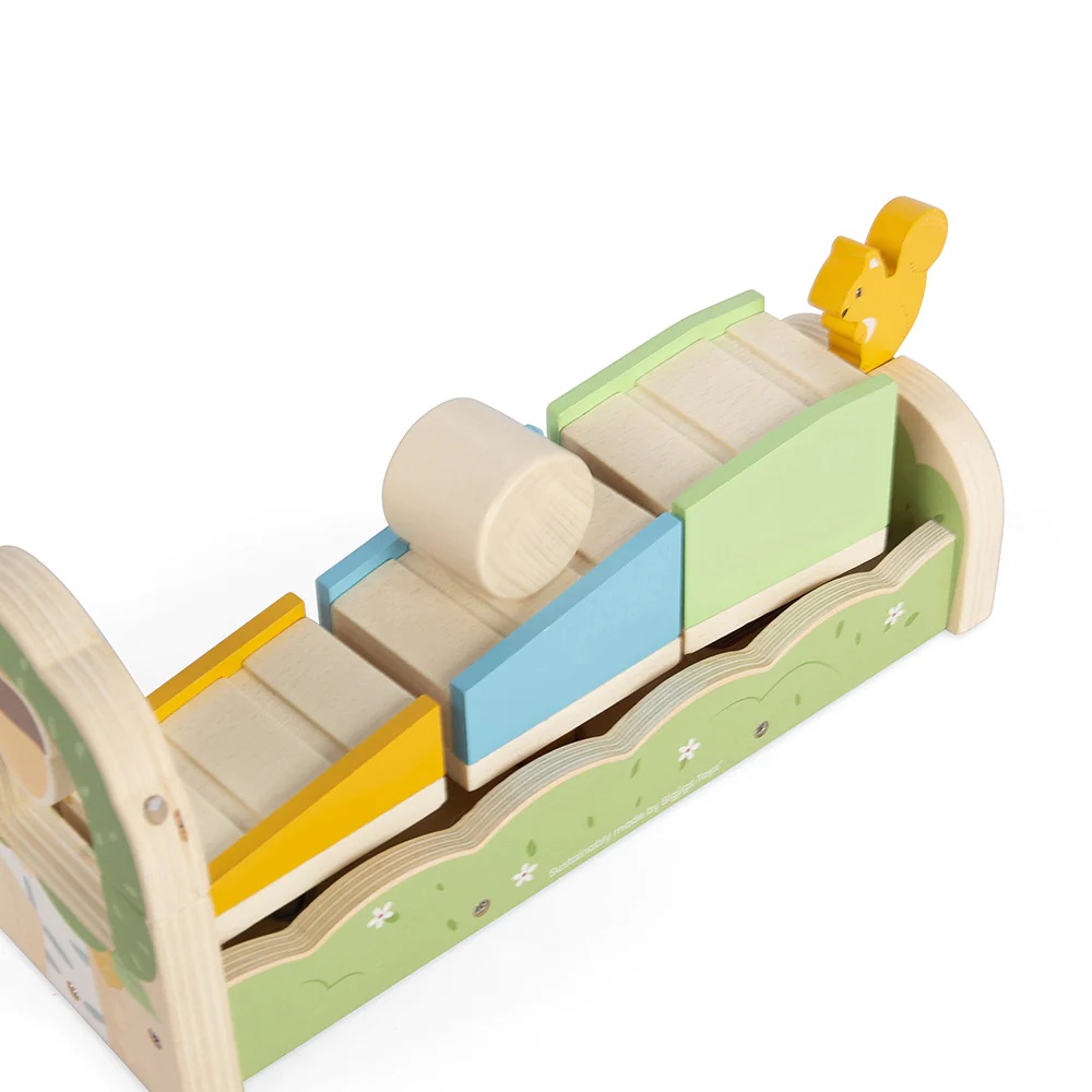 Bigjigs Toys Motorická rampa s veverkou (obrázek 5)
