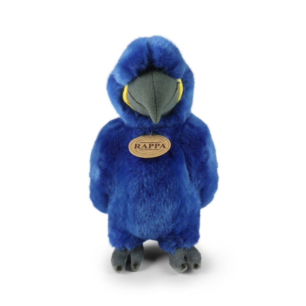 Rappa Plyšový papoušek modrý Ara hyacintový 25 cm ECO-FRIENDLY (obrázek 3)