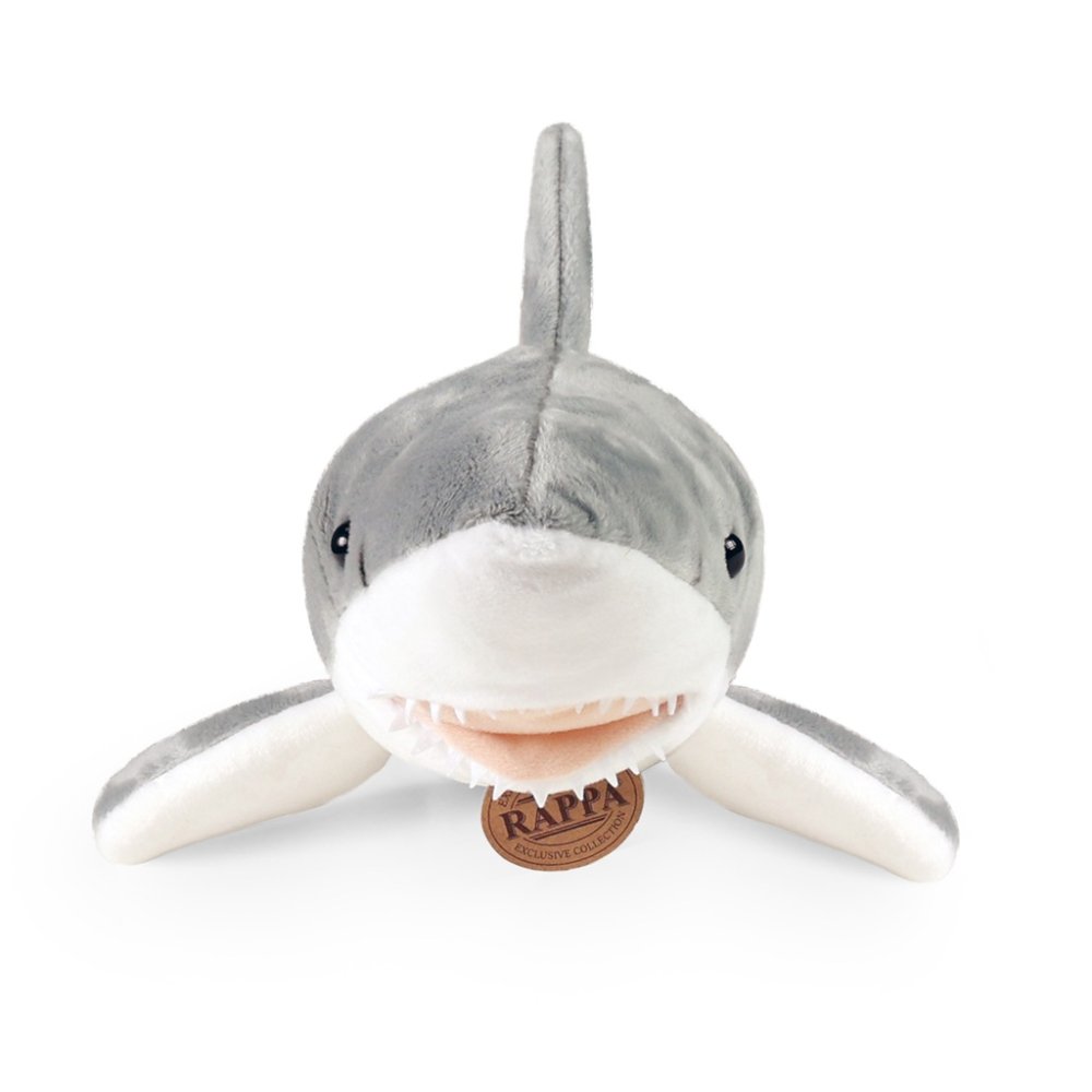 Rappa Plyšový žralok bílý 51 cm ECO-FRIENDLY (obrázek 4)