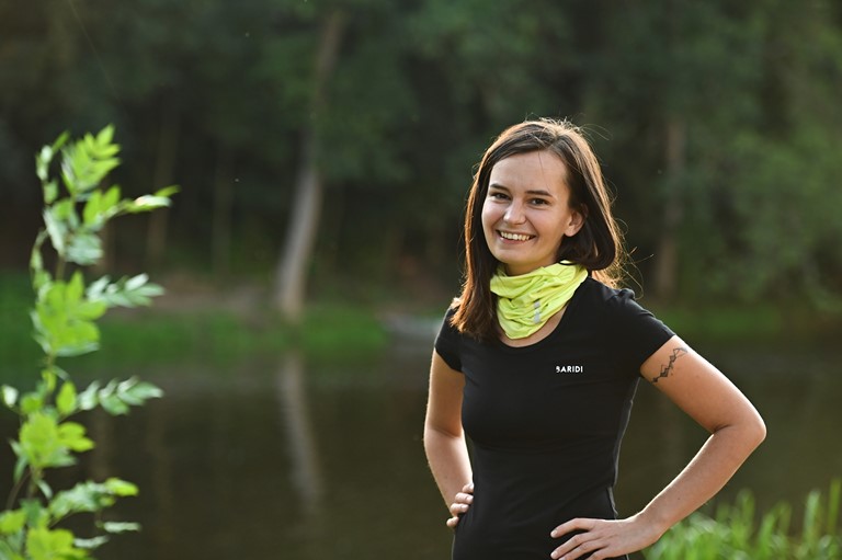 Maglietta da donna sottile KR REFLEX Outlast® - nera L - immagine 3