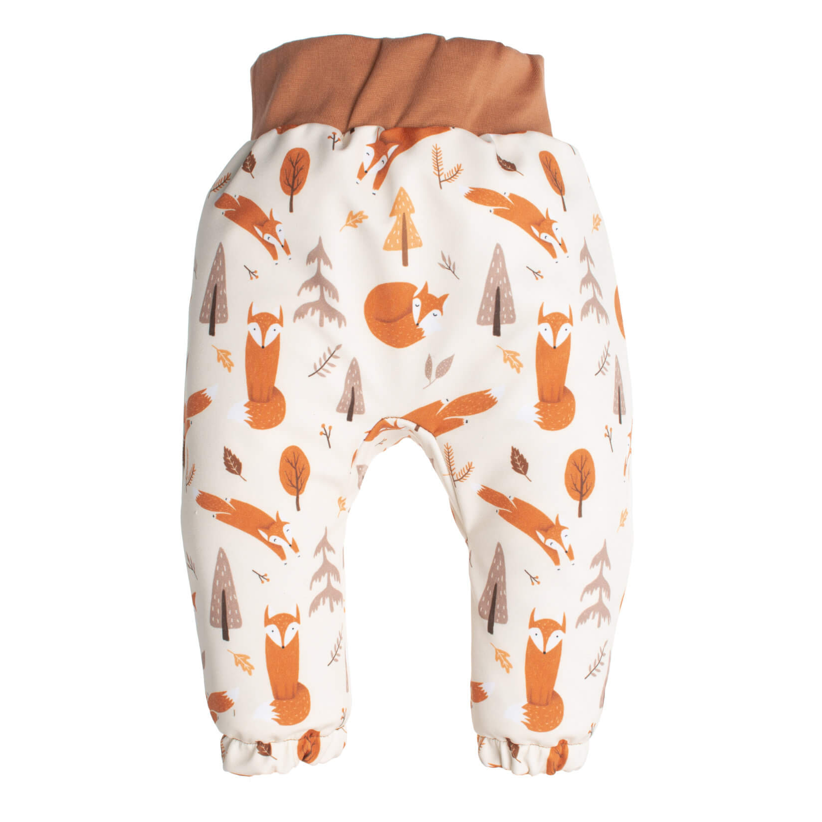 Pantaloni Softshell Per Bambini Monkey Mum® Con Membrana - Volpi Giocherellone 68