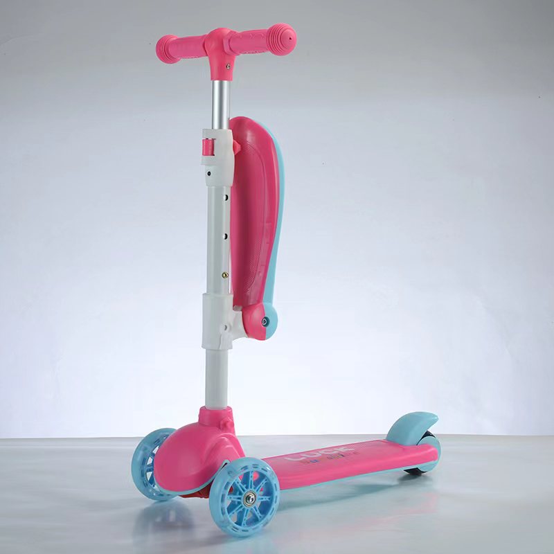 Scooter Enfant Avec Siège - 3in1 - Jaune