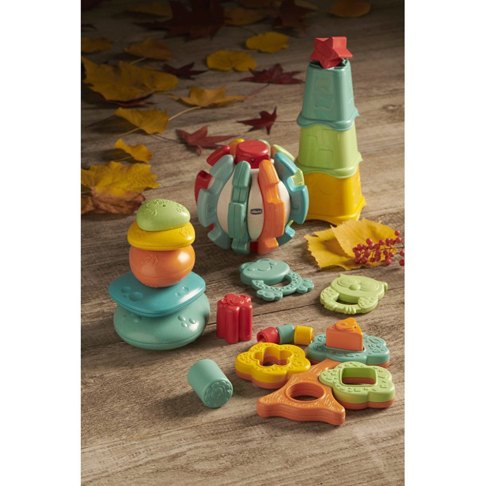 CHICCO Cups Stackable Colored Eco+ 6m+