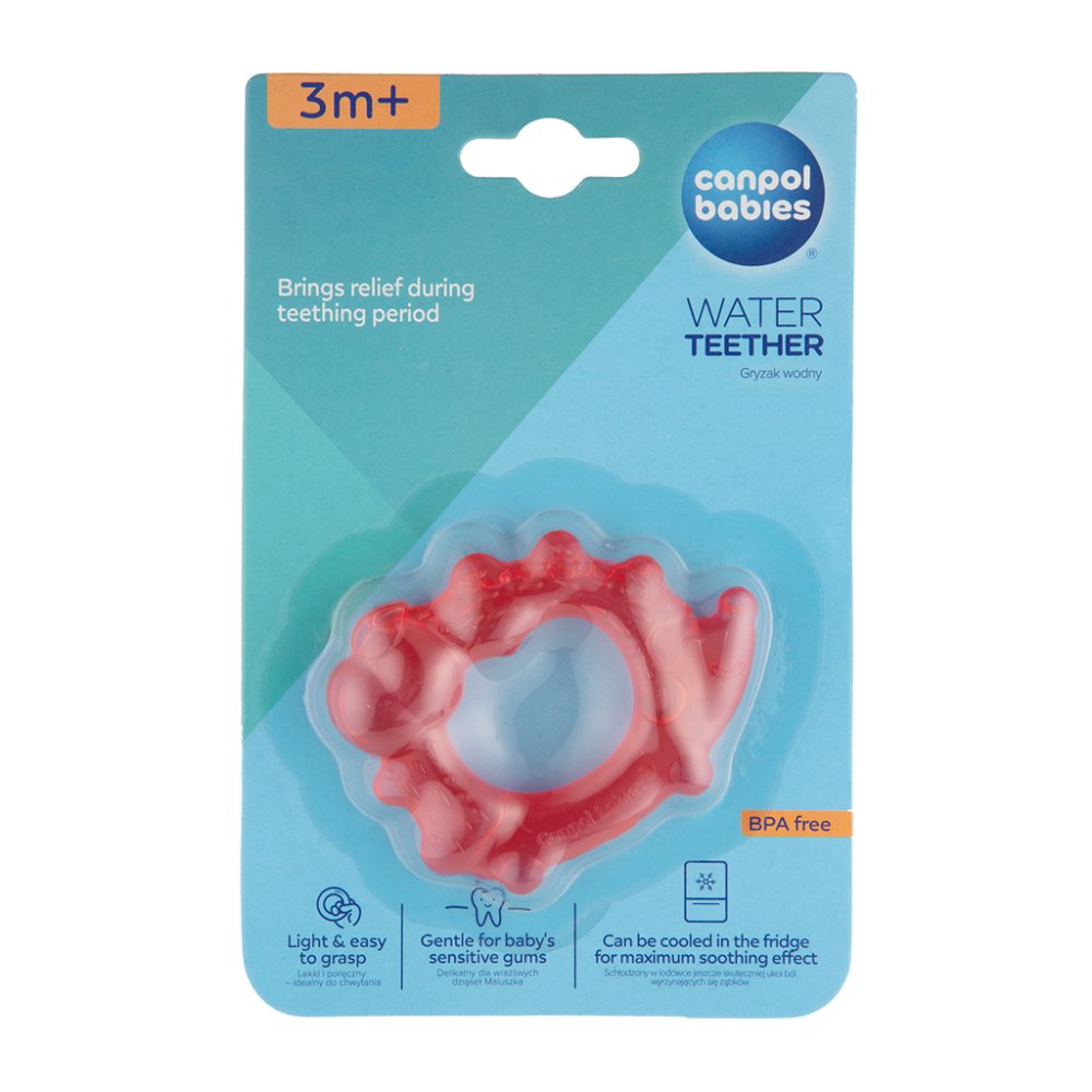 CANPOL BABIES Massaggiagengive rinfrescante per riccio - rosso - immagine 3