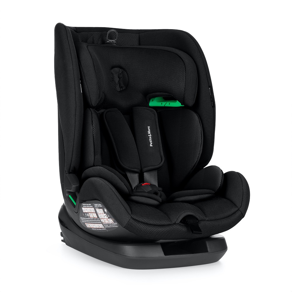 PETITE&MARS Autositz Prime Pro I-Size Black Air 76-150 Cm (9-36 Kg)