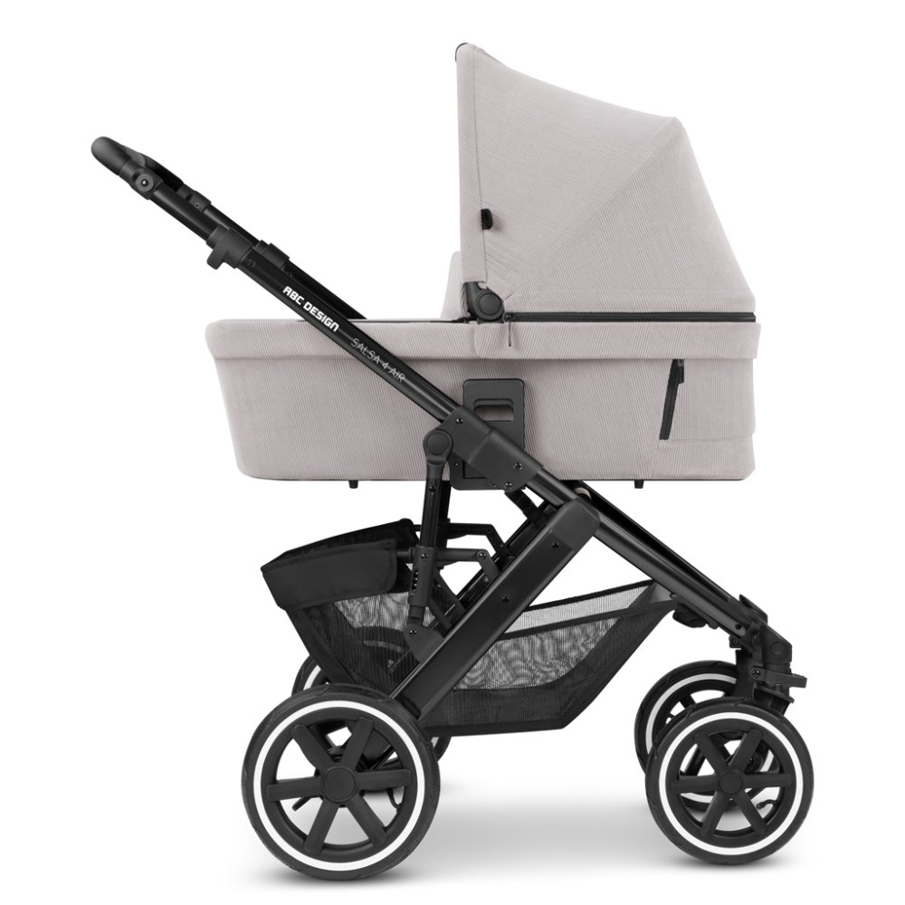 ABC DESIGN Salsa 4 Air Biskuit 2024 Kombinierter Kinderwagen + Kostenloser Autositzadapter