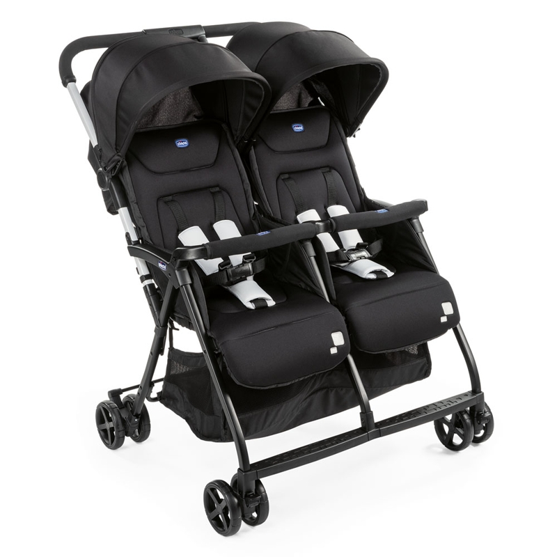 CHICCO Stroller Twin Sports Ohlala Twin Black Night