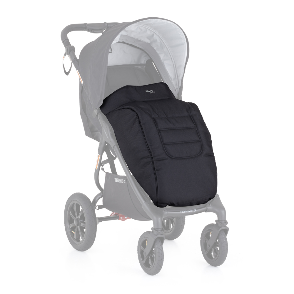 VALCO BABY Fotpåse För Barnvagn Trend 4 Tailor Made Ash Black