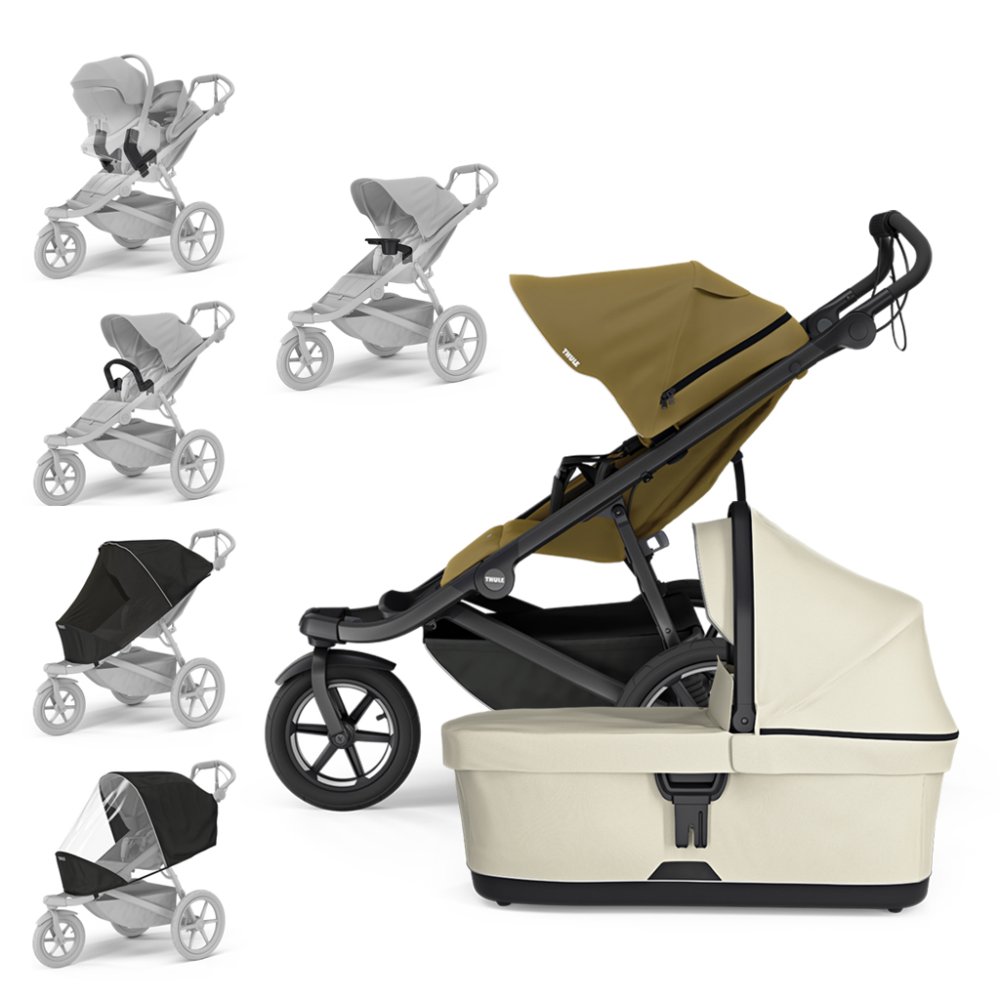 Passeggino THULE Urban Glide 3 Nutria/Soft Beige Set XXL