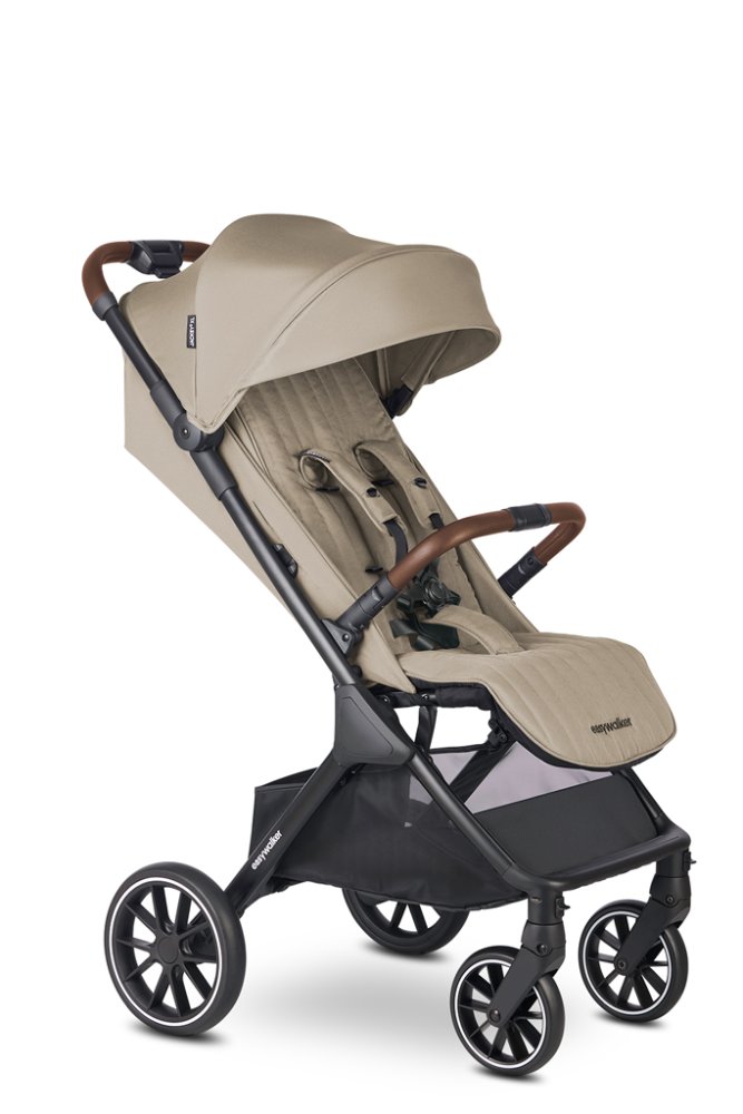 EASYWALKER Sports Stroller Jackey2 XL Pearl Taupe + PETITE&MARS Bag Jibot FREE