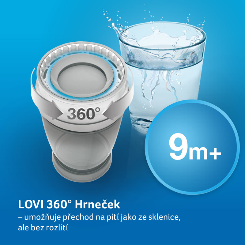 LOVI Becher 360 I Love 250 Ml 9m+