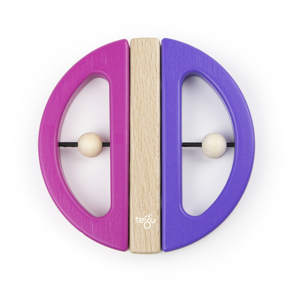 Magnetic Toy TEGU - Swivel Bug - Pink & Purple